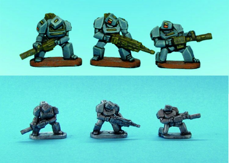 Merc7 X29 Blockhead Battlesuits #2 (6) - Click Image to Close