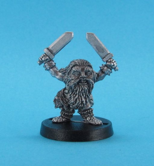 213B Dark Dwarf with twin swords - Click Image to Close