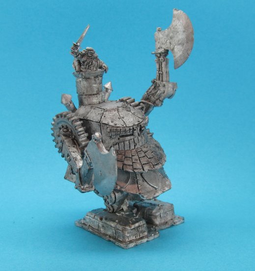 U18-4419 Dwarf Battle Rider with Axes - Click Image to Close