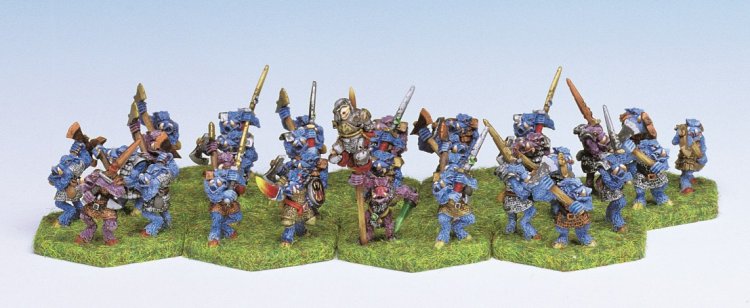 4203 Armoured Beastmen (32) - Click Image to Close