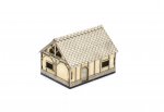 70130A Medium House -Brick/Wood