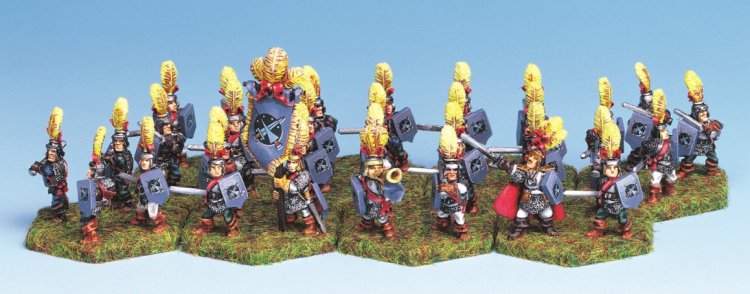 4135 Emperor's Guard on foot (32) - Click Image to Close