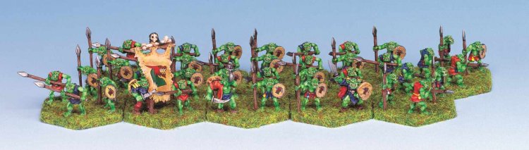 4012 Light Spearbearers (40) - Click Image to Close