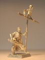 02-180a Skeleton Command- Standard Bearer