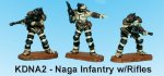 KDNA2 Naga Infantry w/Rifles (6)