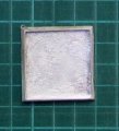 99-114 Large Square metal base with raised lip