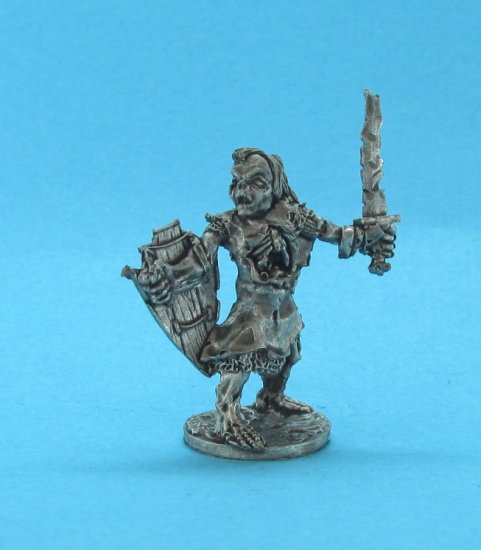 19020c Zombie with Sword & Shield - Click Image to Close