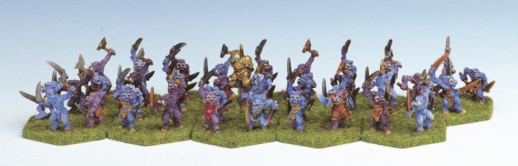 4201 Beastmen with Hand Weapons (40) - Click Image to Close