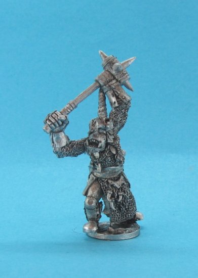 19012a Orc Tordochai Leader with Mace - Click Image to Close