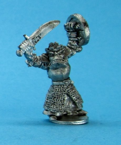 DI008C Orc Champion with Sword and Shield - Click Image to Close