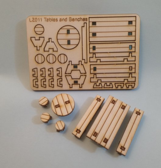 TC005 Tables and Benches - Click Image to Close