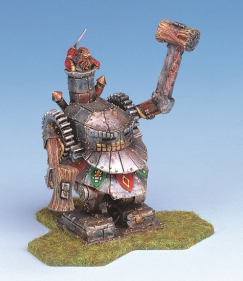 4418 Dwarf Battle Rider w/Hammers - Click Image to Close