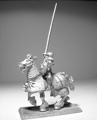 02-186a Skeleton Armoured Cavalry Lancer #1 - Click Image to Close