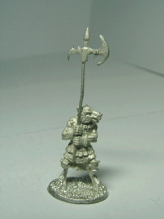 02-237d Light Beastman w/poleaxe - Click Image to Close