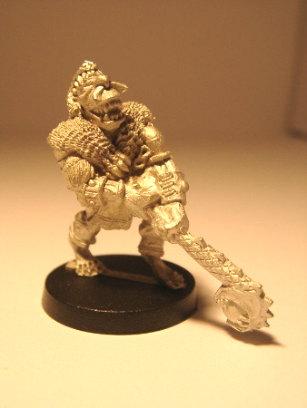 02-401 Orc Chieftain w/ornate mace - Click Image to Close