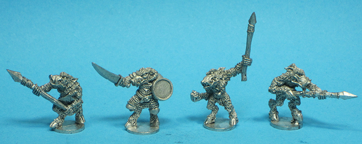 U18-4202 Beastmen with Spears (12) - Click Image to Close