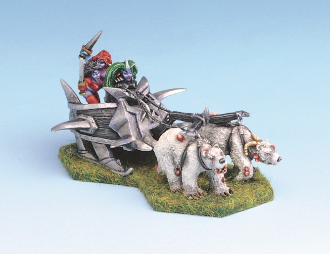 4215 Battle Sled drawn by Polar Bears - Click Image to Close