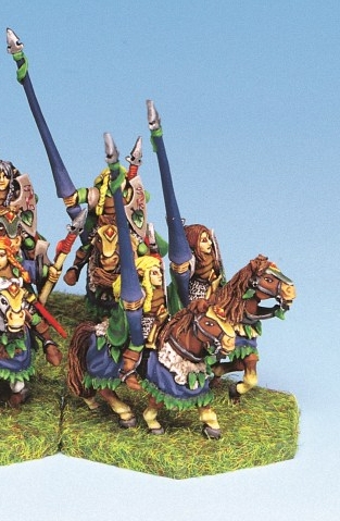 4306A Wood Elf Thirgar (5 Cavalry) - Click Image to Close