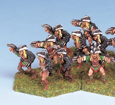 4311A Wood Elf Badger People (10) - Click Image to Close